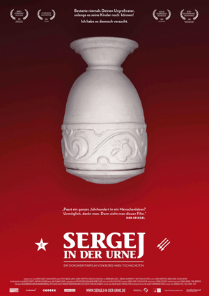 Sergej in der Urne