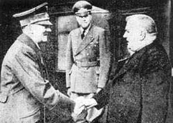 Hitler und Tiso in Salzburg 1940