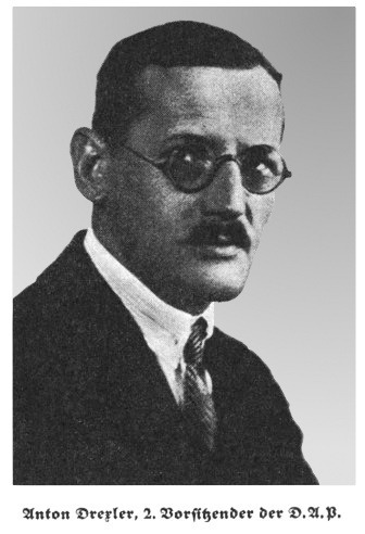 Anton Drexler (* 13. Juni 1884 in München; † 24. Februar 1942 ebenda) war ein deutscher Politiker und 1919 Mitbegründer der Deutschen Arbeiterpartei (DAP).