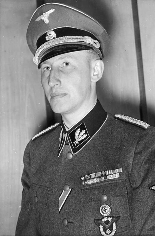 Der Chef des Reichssicherheitshauptamtes (RSHA) Reinhard Heydrich (1940)