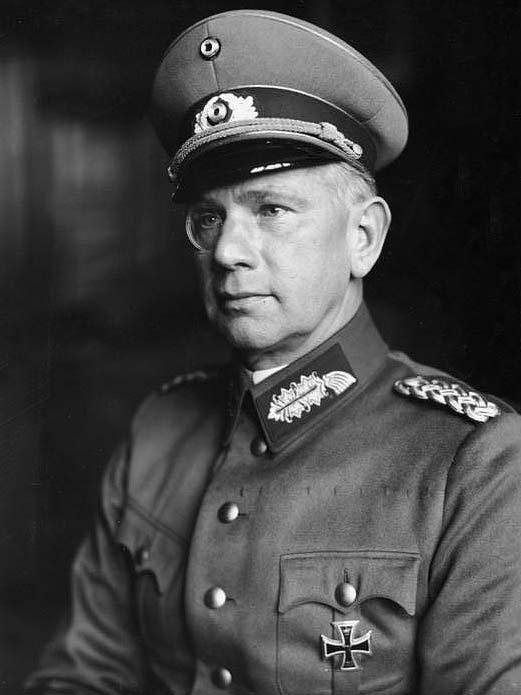 Walter von Reichenau als Generalmajor und Chef des Ministeramtes, 1934