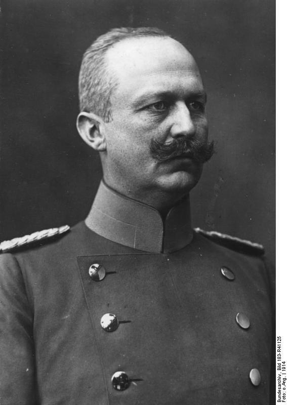 Erich Ludendorff als Major nach 1902