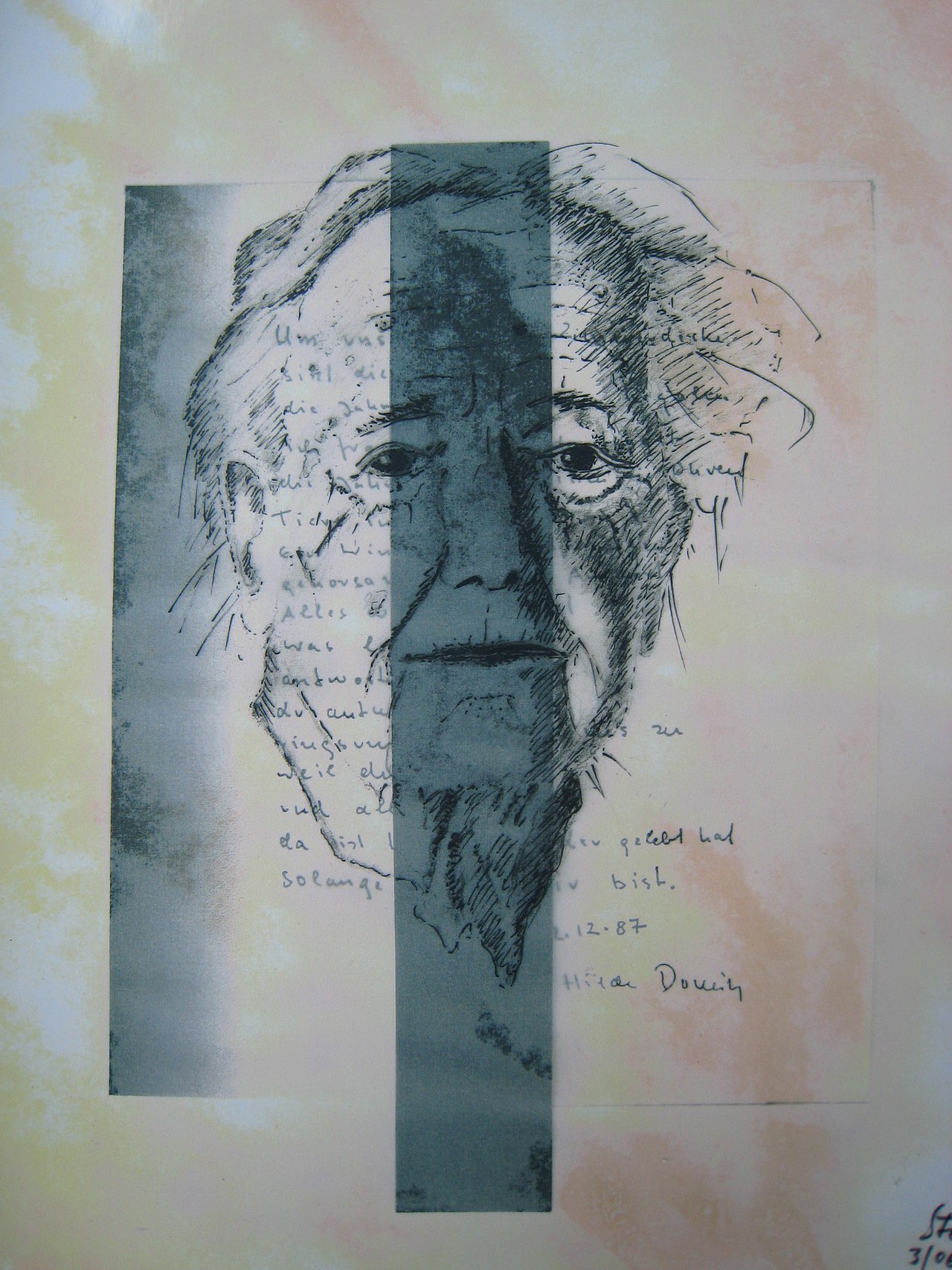 Hilde Domin dargestellt von Ursula Stock