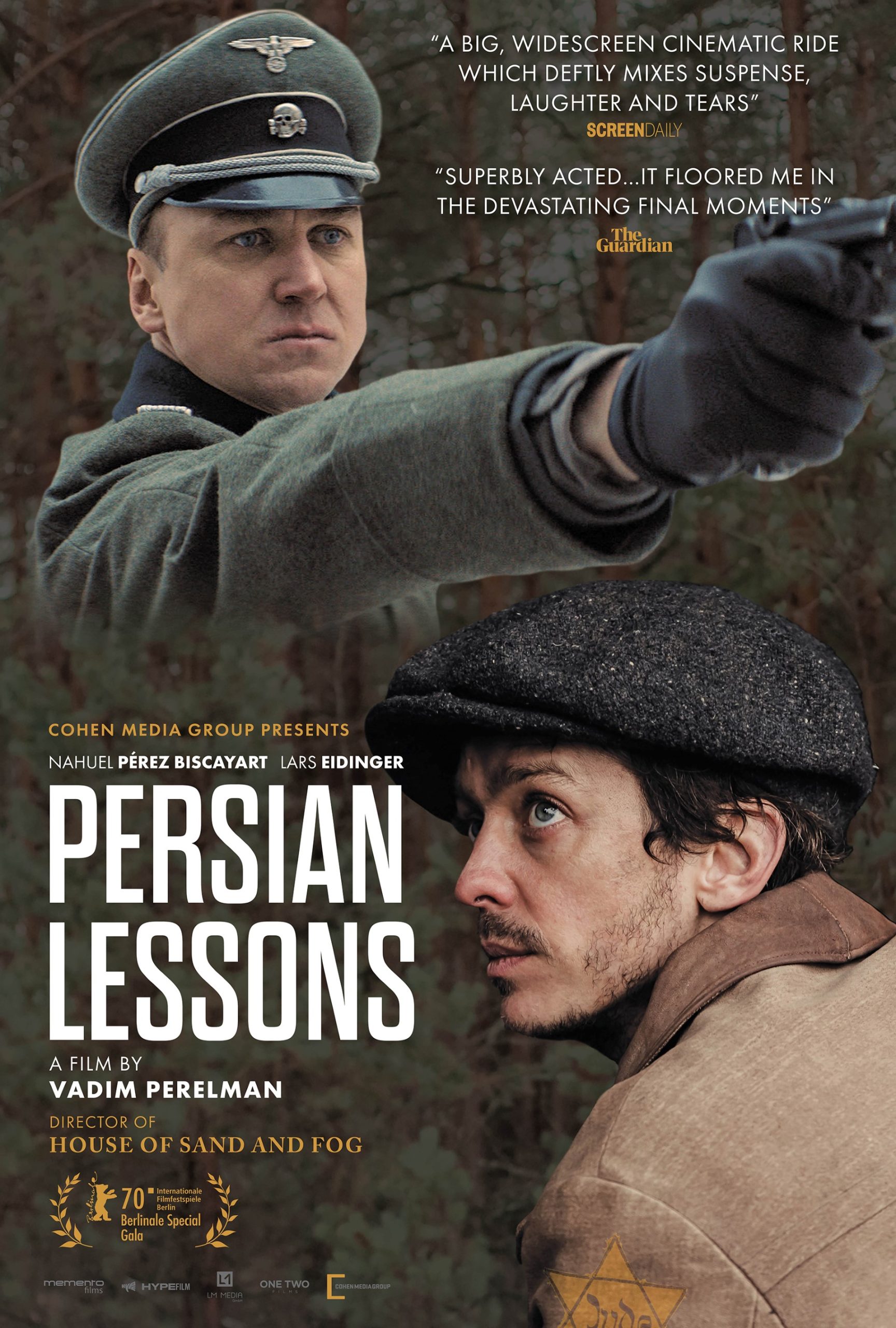 Filmplakat zu Persian Lessons von Vadim Perelman