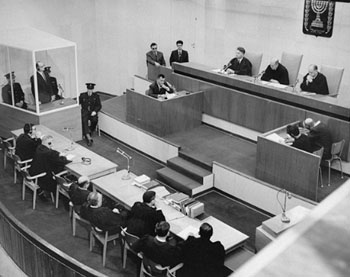 Adolf Eichmann wird zum Tode verurteilt. 15.12.1961.