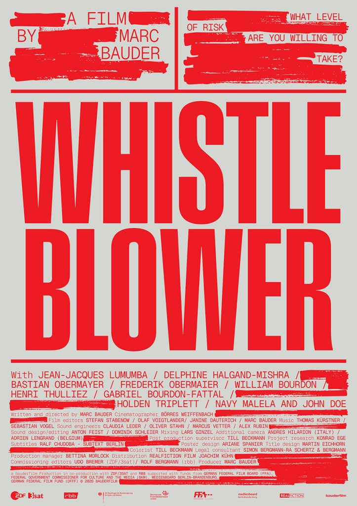 Marc Bauders Dokumentarfilm „Whistleblower“ erzählt von Enthüllungen, Verfolgung und Solidarität. Eine Filmkritik über Mut  und Pressefreiheit.